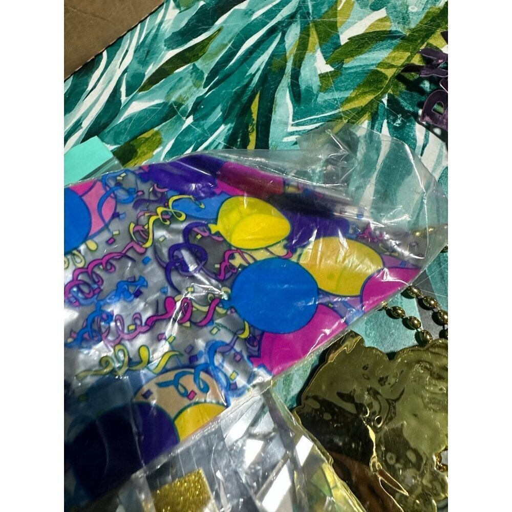Birthday Party Decor Bundle - Hats, Banners, Bags & More! - Picture 6 of 7